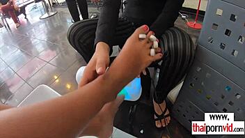 Skinny Asian Teen Cherry Fucked Doggystyle By Big White Cock