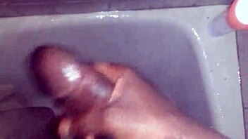 stroke your cock watching me shower jerkoff