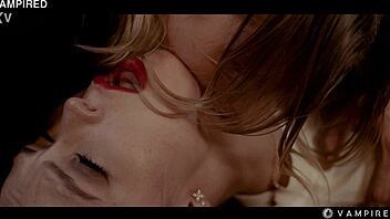 Vampire Lesbians Dominate Employee In Hardcore Halloween Gangbang Orgy