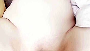 Korean babe rides automated dildo machine hard