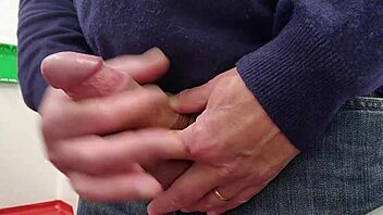 Sudden Urge: Jerking Off in Hospital Publicly