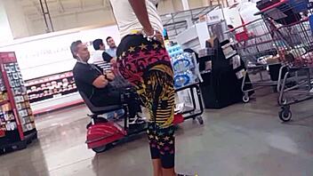 Busty Leggings Babe Caught Candidly in Part 2!