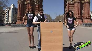 Bianca resa spanish outdoor sex with wild moans and blowjobs 🌳🔥