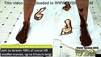 puddin footin around: raven rogue's backstage foot fetish tickle tease