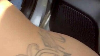 Busty petite hooker sucks fucks bareback cums on stomach!