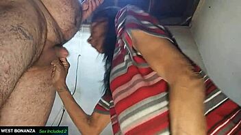 lupita works hard sucking for hot cum mouthful second try 😏