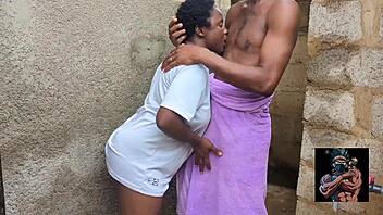 horny ebony college coed craves neighbor's huge black cock doggystyle