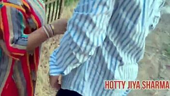 Desi beauty rides boyfriend passionately in outdoor bliss