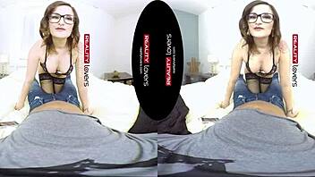 young tattooed german chubby glasses pov riding action
