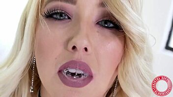 samantha rone spits on her wet slit for intense pussy play
