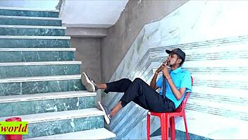 Beautiful bhabhi's steamy office guard hookup