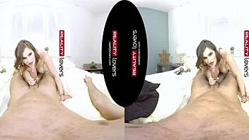 young tattooed german chubby glasses pov riding action