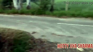 Desi beauty rides boyfriend passionately in outdoor bliss