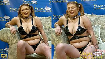 bdsm bound redhead endures electro shock ass hook anal toy orgasms blindfolded gagged