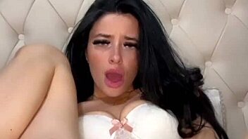 British student squirts hard on toys in horny webcam show