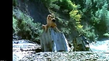 Horny Indian village girl spreads pussy wide on rural ranch for raw sex