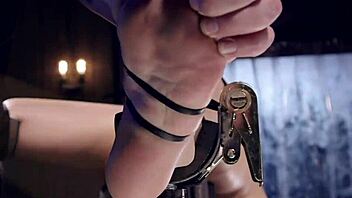 sub get whipped caned tied up squirting in pain uhmm