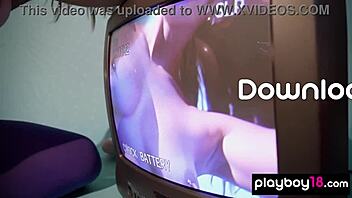 Aubrey Destremps strips revealing pierced nipples and fit body