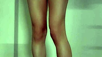 ladyboy masturbates outdoors cums in soaked panties upskirt