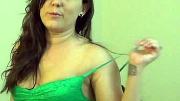 Sinn sage grinds humps pillow teasing undressing to orgasm solo