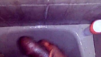 stroke your cock watching me shower jerkoff