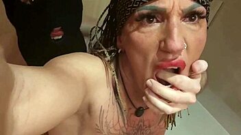 Fucking Muscular College Babe's Big Ass And Clit Hard