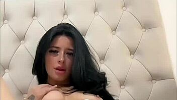 British student squirts hard on toys in horny webcam show