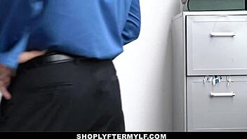 hey milf thief casca you stole that item now take cop's horny punishment fuck!