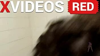 sexy black milf showers naked showing long legs juicy ass homemade