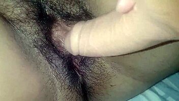 Chubby Latina Dildo Fucks Tight Pussy in Lingerie First Time!