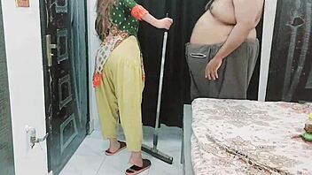 pakistani housewife seduces husband intimately