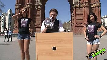 Bianca resa spanish outdoor sex with wild moans and blowjobs 🌳🔥