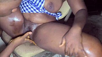 Mature big ass nanny bent over for rough creampie pounding