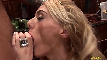 Blonde milf boss so horny fucks asian stud's cock in her office ugh yes!