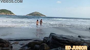 Hot Nudist Beach Fuck With Juicy Brazilian Beauty!