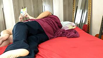 Hot latina cousin's big ass bent over for bareback doggystyle cum