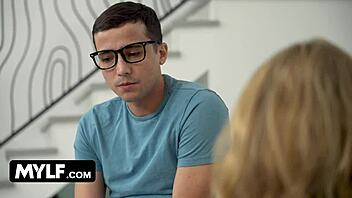 horny milf begs guy to breed her deep