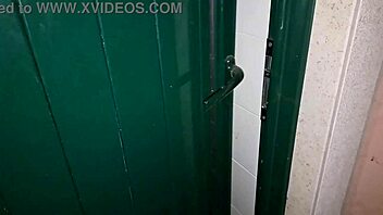 hot latina wife deepthroats neighbor's cum in white socks