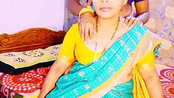 hot indian lesbian aunty seduces daughter-in-law with dirty saree talk 🔥👩‍❤️‍👩
