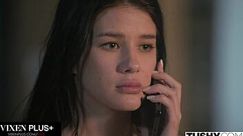 Petite Sophie Weber's Passionate DP With Two Monsters!