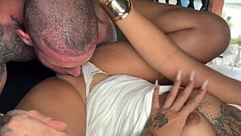 petite blonde yasmin avila moans loud as muscular stud hardfucks her tight wet pussy doggystyle