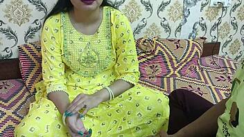 indian couple roleplay valentine romance with dirty hindi talk and creampie