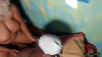 curvy ebony queen gets banged by muscular stud