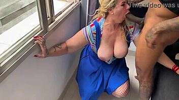 tiffany montana's tight leggings ripped huge ass pounded by monster bbc