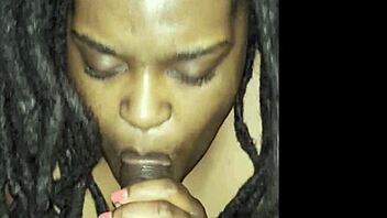 submissive bbw slut gives slow deepthroat and swallows cum 😍🍆