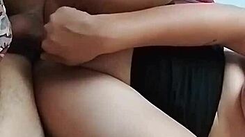 curvy latina teen grinds tight pussy on huge cock pov