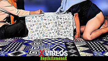 tugas kelompok turns into wild group pussy fuck