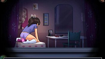 summertime saga hentai threesome anal blonde brunette fuckfest 😏💦