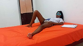 mexican student skips class for homemade tit flashing interview