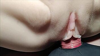double penetration fuck doll pussy feels incredible close-up